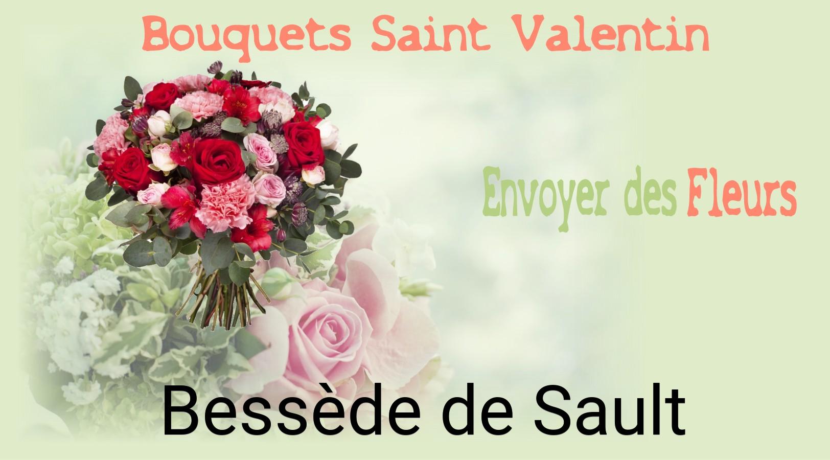 Roses de Saint-Valentin livrées à Bessède-de-Sault